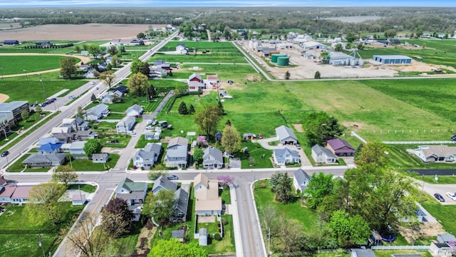 birds eye view of property featuring a residential view