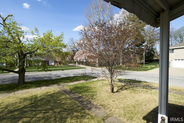 view of yard