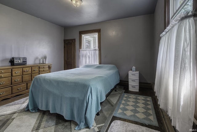 2165 S 625 W, South Whitley, IN 46787 - bedroom featuring baseboard heating
