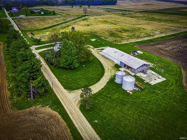 2165 S 625 W, South Whitley, IN 46787 - drone / aerial view with a rural view