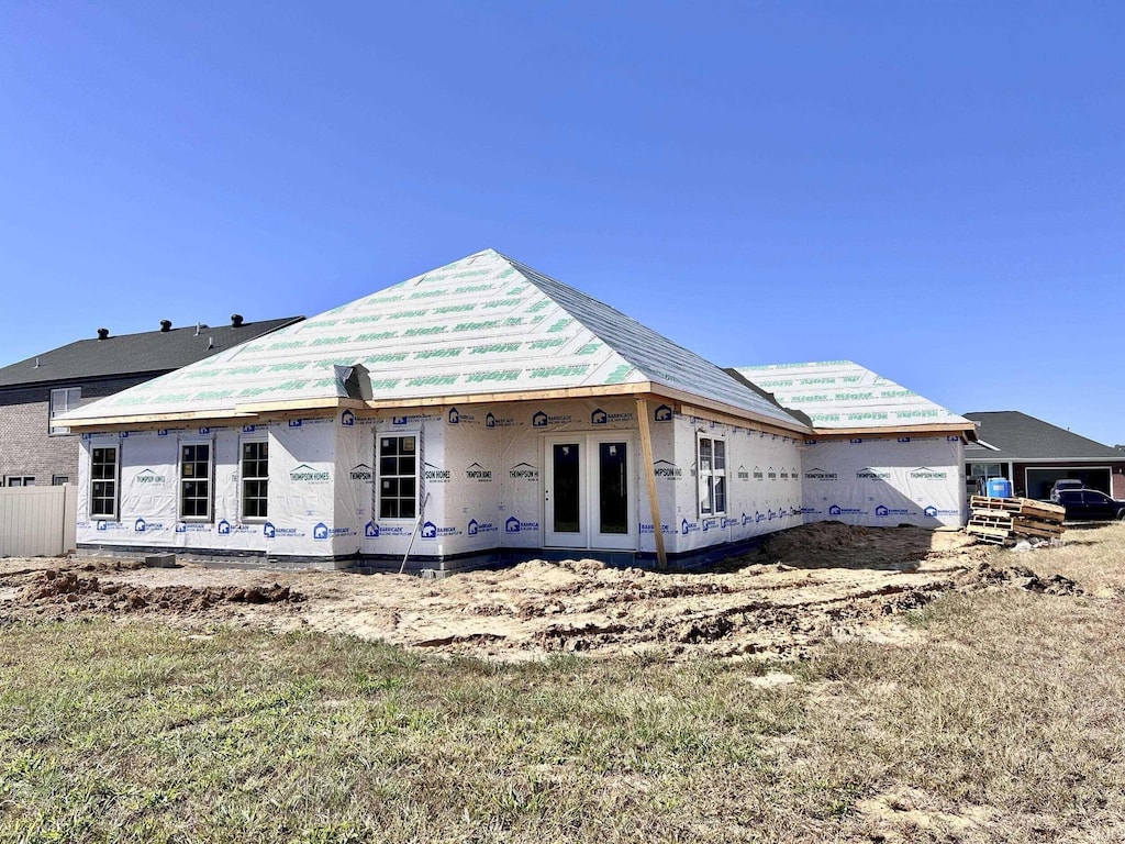 3345 Ralston Dr, Evansville, IN 47715 - view of rear view of property