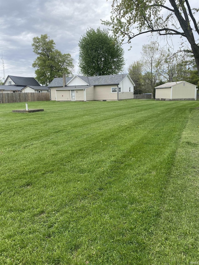 870 W 950 Rd S, Geneva, IN 46740 - view of yard with fence