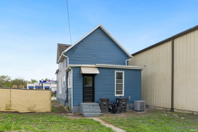 1820 W Main St, Fort Wayne, IN 46808 - back of property featuring central AC unit