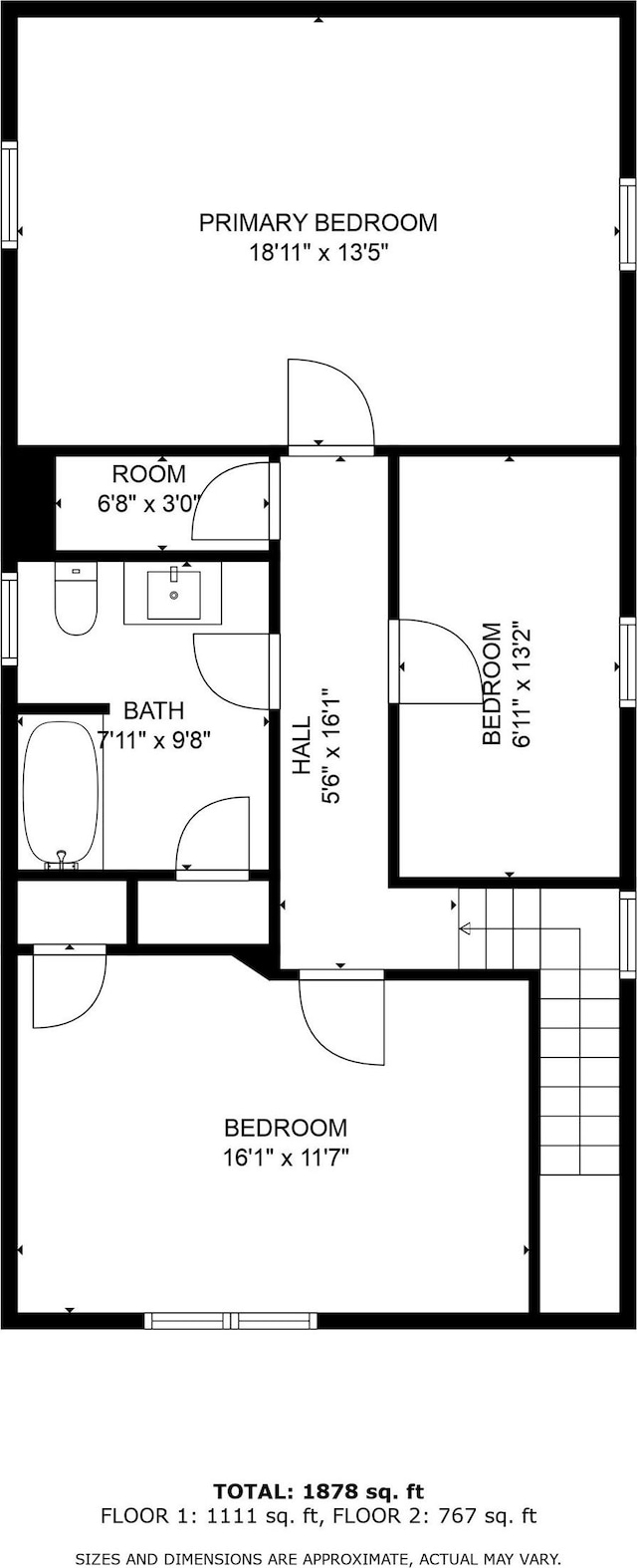 1820 W Main St, Fort Wayne, IN 46808 - view of layout