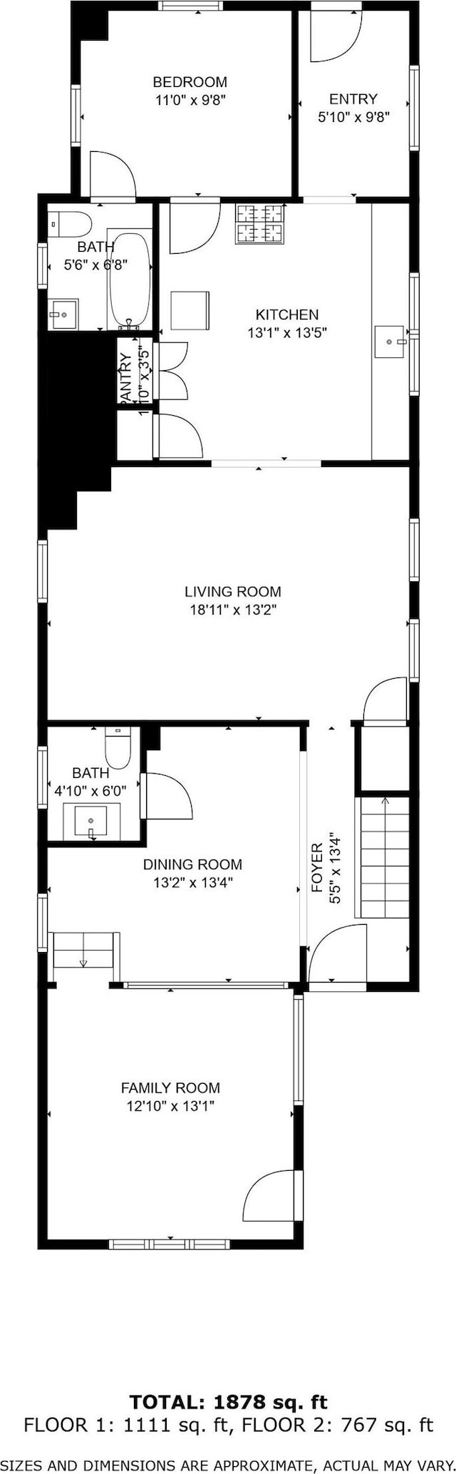 1820 W Main St, Fort Wayne, IN 46808 - plan