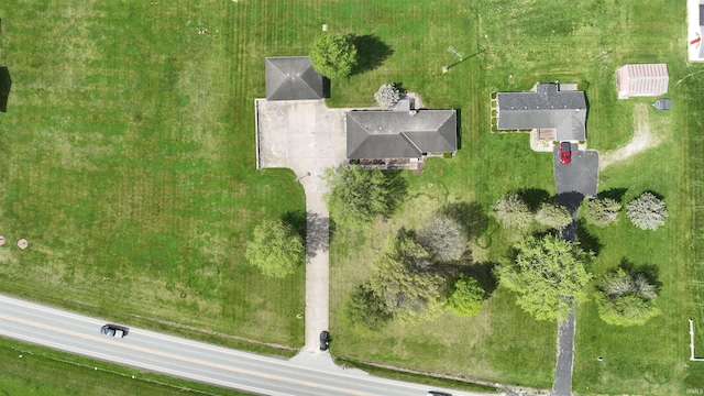 drone / aerial view