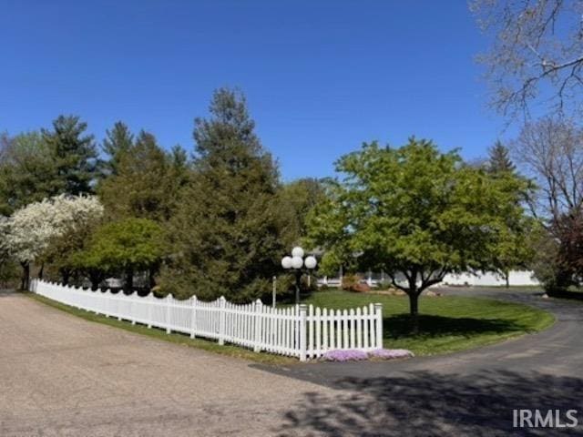 exterior space with fence