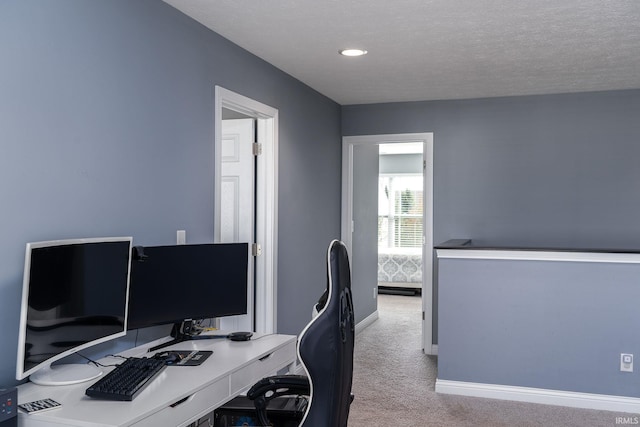 5138 Indigo Ave, Lafayette, IN 47909 - home office with baseboards and carpet