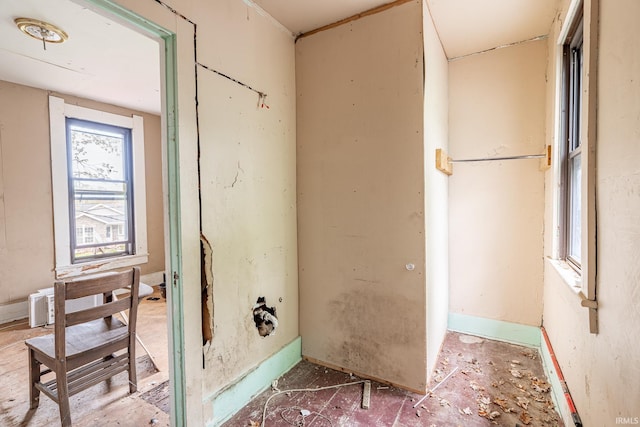 bathroom featuring baseboards