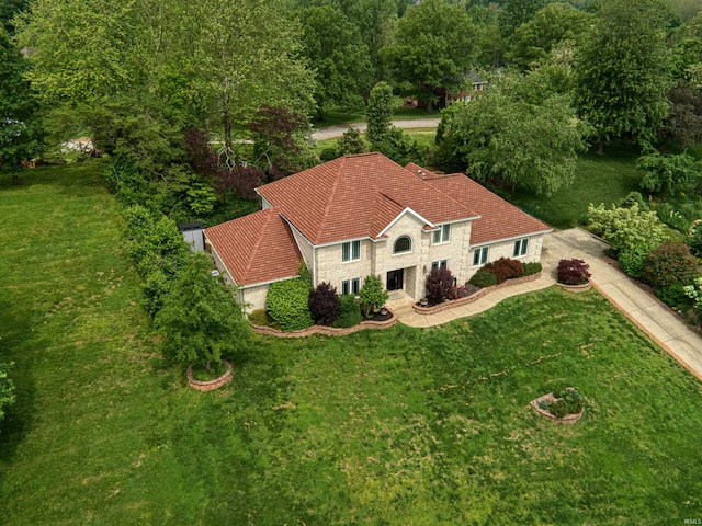 drone / aerial view