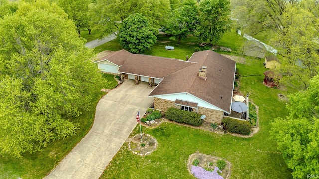 aerial view