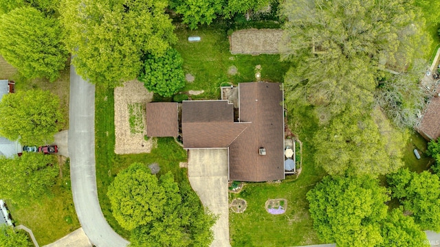 drone / aerial view