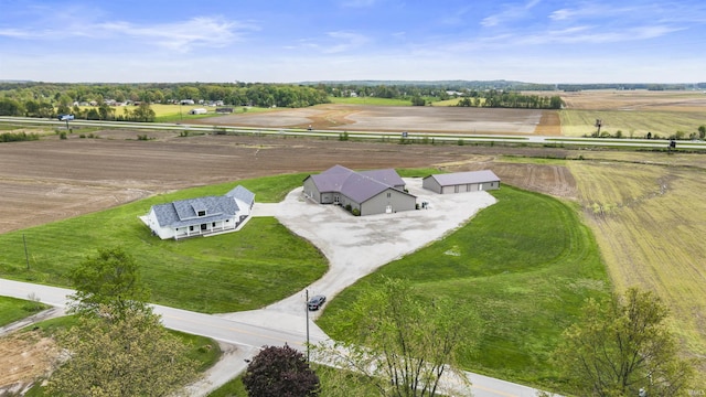 11499 W Nobles Chapel Rd, Elberfeld, IN 47613 - drone / aerial view featuring a rural view