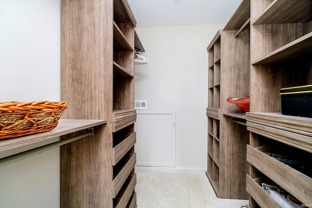 4052 Diamond Row, Greenwood, IN 46143 - walk in closet featuring light carpet and visible vents