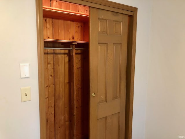 view of closet