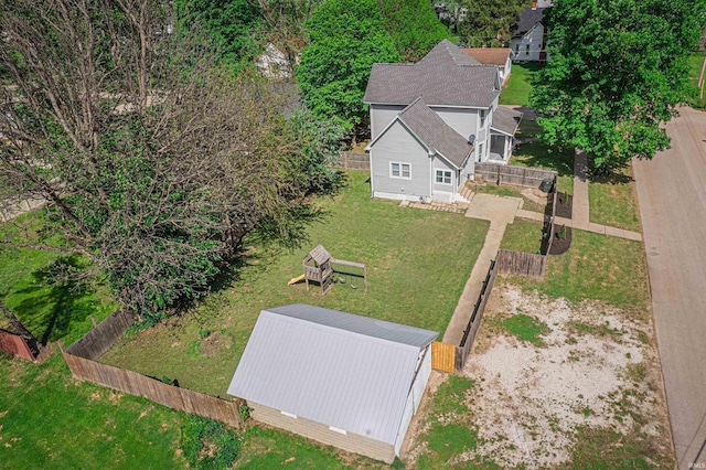 108 S Church St, Owensville, IN 47665 - drone / aerial view