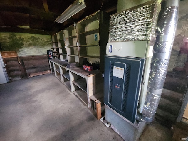 view of utility room
