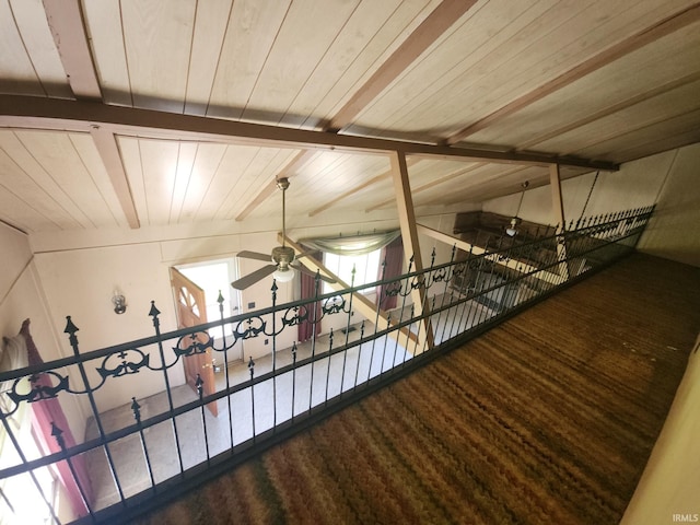 view of horse barn
