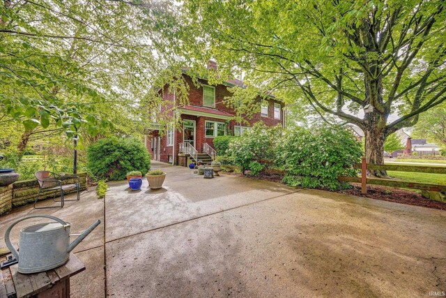 104 W Main St, Worthington, IN 47471 - view of patio / terrace
