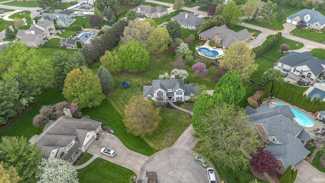 21521 Cheri Ln, Bristol, IN 46507 - drone / aerial view featuring a residential view