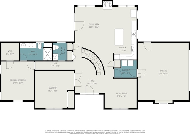 21521 Cheri Ln, Bristol, IN 46507 - view of layout