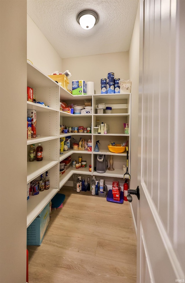 view of pantry