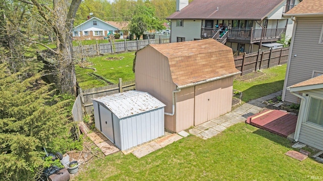 exterior space with a residential view