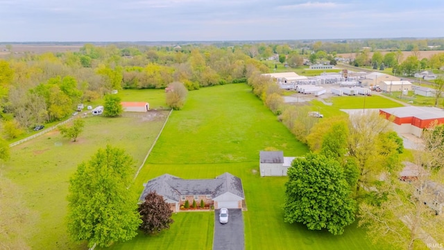 1112 W Walnut St, Summitville, IN 46070 - drone / aerial view