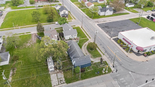 birds eye view of property featuring a residential view