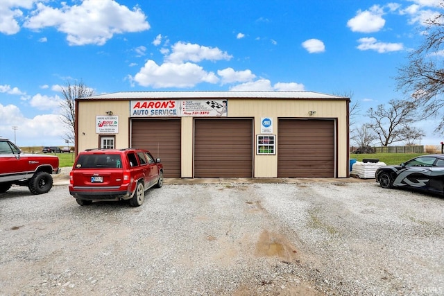 3806 S State Road 3, New Castle, IN 47362 - view of detached garage