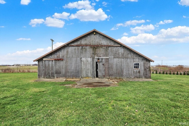 3806 S State Road 3, New Castle, IN 47362 - view of barn featuring a lawn