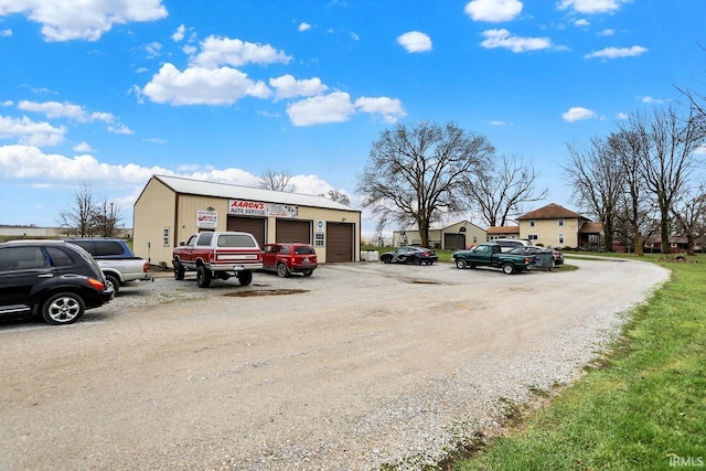 3806 S State Road 3, New Castle, IN 47362 - view of vehicle parking with a garage