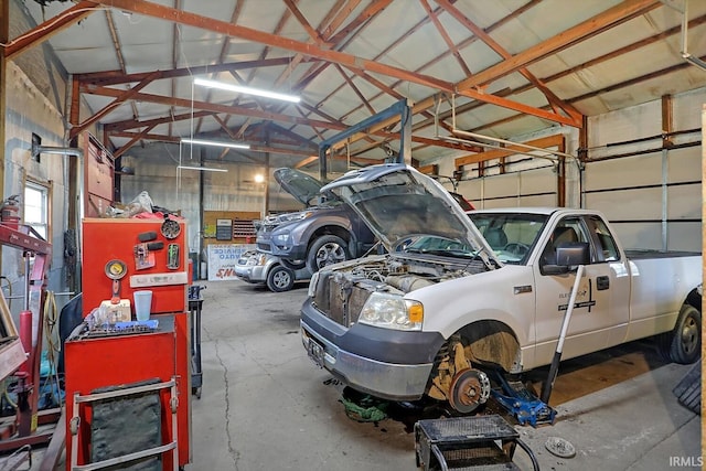 3806 S State Road 3, New Castle, IN 47362 - view of garage