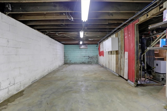 3806 S State Road 3, New Castle, IN 47362 - view of unfinished below grade area