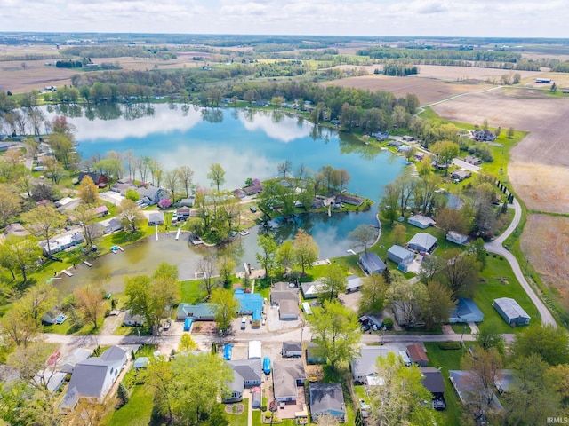 11910 E 690 S, Hudson, IN 46747 - aerial view with a water view