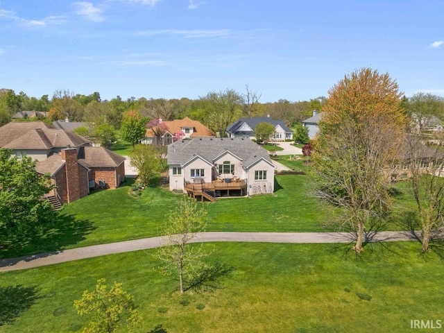 1817 Prestwick Ln, Fort Wayne, IN 46814 - aerial view featuring a residential view