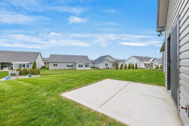 10155 Douglass Rd, Fort Wayne, IN 46835 - view of yard with a patio area and a residential view