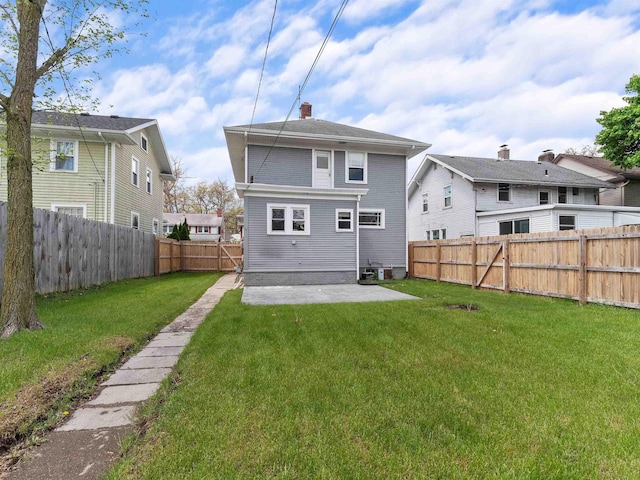 4215 Tacoma Ave, Fort Wayne, IN 46807 - back of property featuring a patio and central AC
