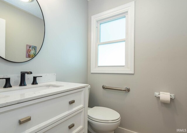 4346 N Centennial Dr, Bloomington, IN 47404 - half bath with vanity and toilet