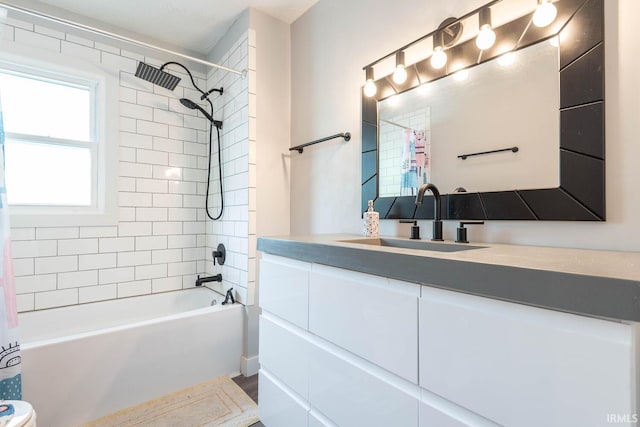 4346 N Centennial Dr, Bloomington, IN 47404 - full bath featuring shower / tub combo with curtain and vanity