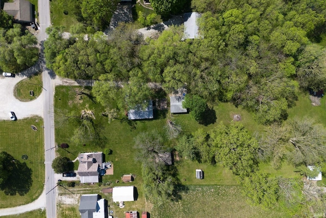 aerial view of property and surrounding area