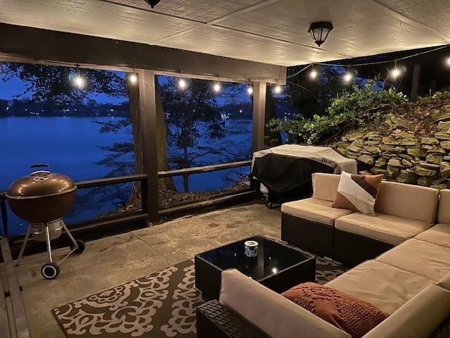 view of home theater