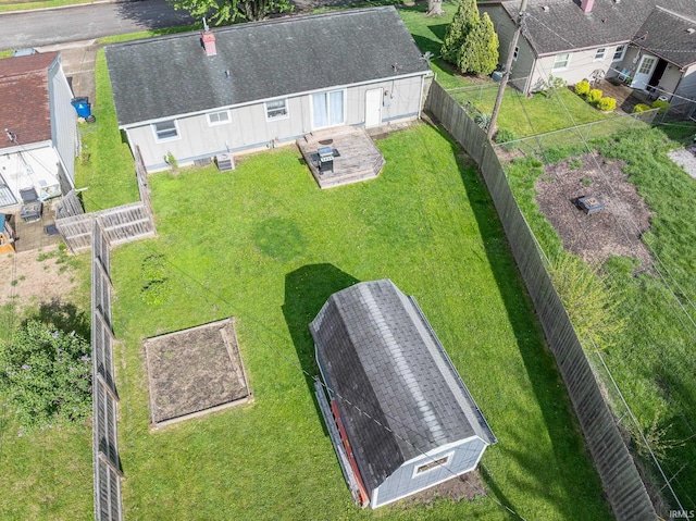 view of subject property