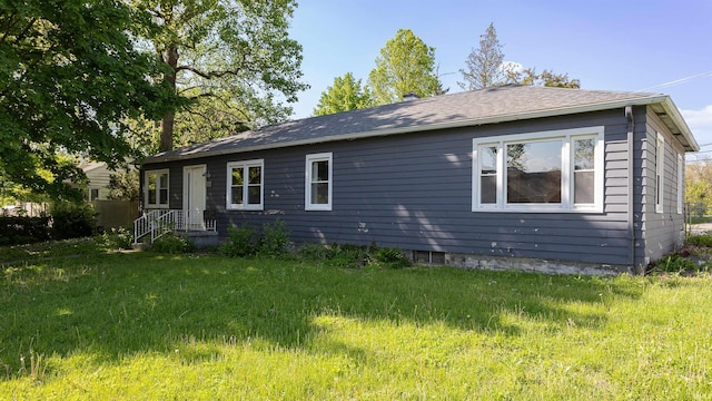 view of side of property