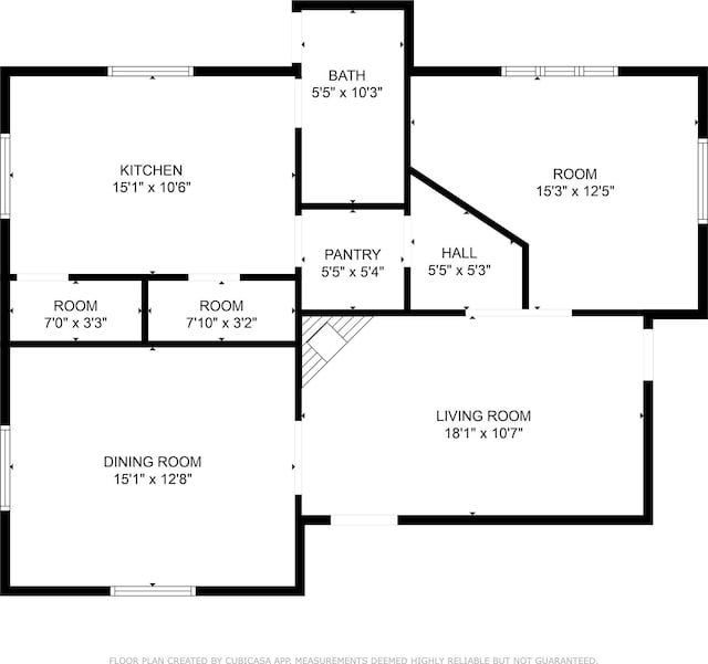 118 13th St, Logansport, IN 46947 - floor plan / room layout