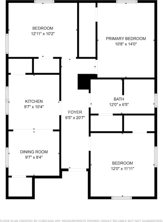 118 13th St, Logansport, IN 46947 - room layout
