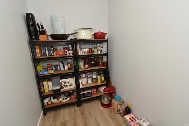 view of pantry