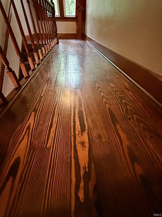 110 W Elnora St, Odon, IN 47562 - detailed view of baseboards and wood finished floors