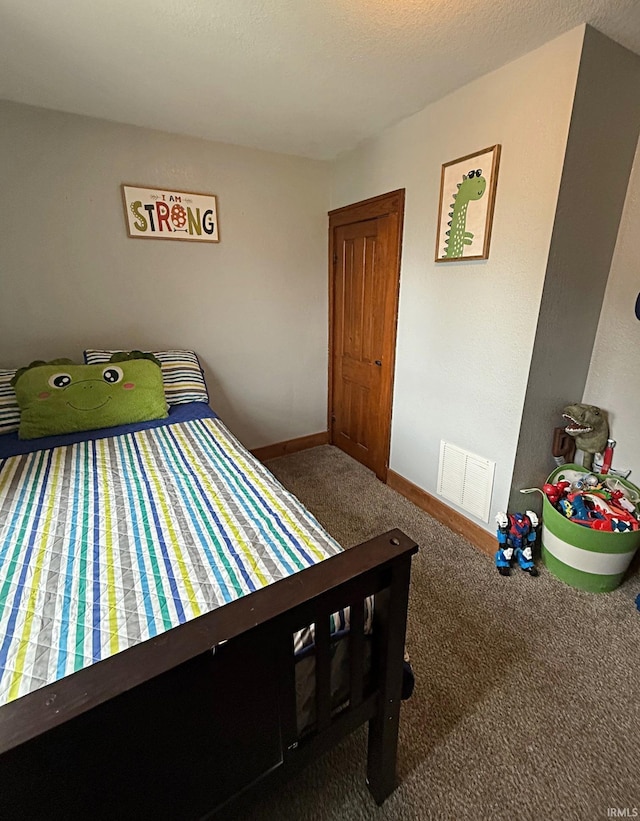 110 W Elnora St, Odon, IN 47562 - bedroom featuring carpet flooring and baseboards
