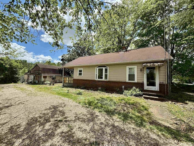 219 W Boone St, Gentryville, IN 47537 - single story home with brick siding